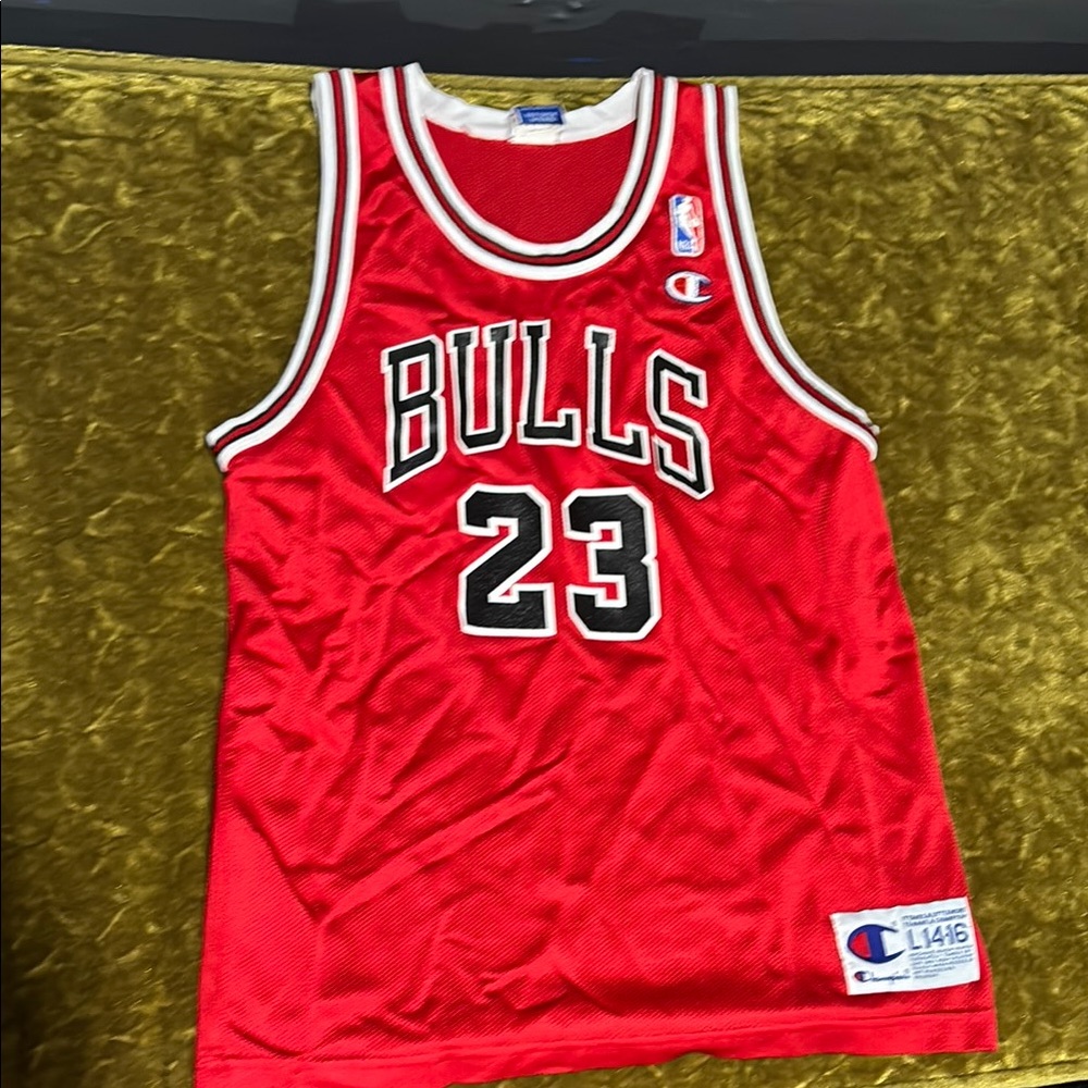 Champion Red Basketball Jersey